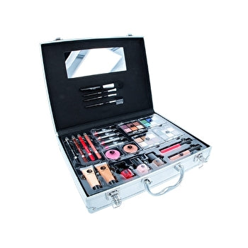 2K Beauty Unlimited Train Case Set Complete Makeup Palette 63.2g