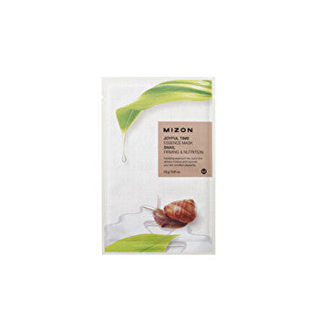 Mizon 3d Face Mask With Joyful Time (essence Mask Snail ) 23 Grams 23.0g