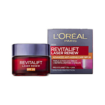 L´Oreal Anti-wrinkle Day Cream Spf 20 Revitalift Laser Renew (advanced Anti-ageing Care ) 50ml 50ml