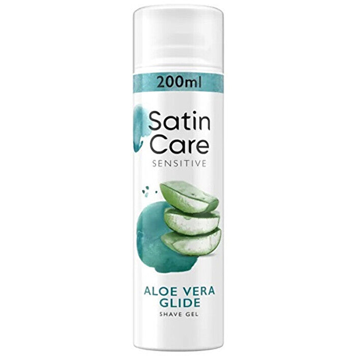 Gillette Satin Care Shave Aloe Vera Gel (dry Skin) - Shaving Gel 75ml