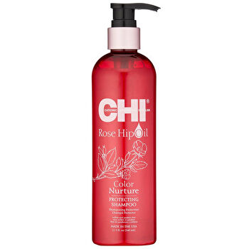 Farouk Systems Chi Rose Hip Oil Color Nurture Protecting Shampoo (colored Hair) - Protective Shampoo 340ml