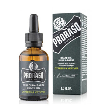 Proraso Cypress & Vetyver Beard Oil - Beard Oil With Cypress And Vetiver 30ml