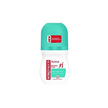 Borotalco Active Sea Salt Fresh Roll - On - Ball Deodorant Sea Salt 50ml