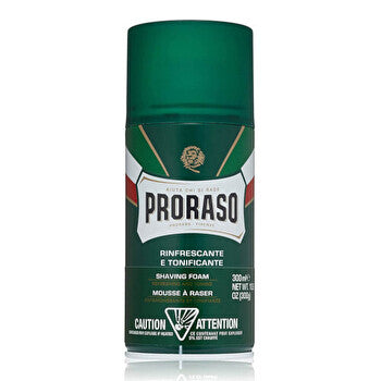 Proraso Green Shaving Foam - Refreshing Shaving Foam With Eucalyptus 100ml