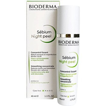 Bioderma Sebium Night Peel Smoothing Concentrate 40ml