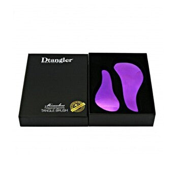 Dtangler Miraculous Purple Set - Gift Set Of Hair Brushes