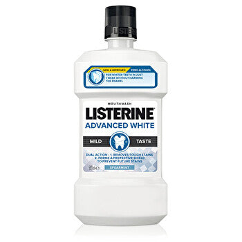 Listerine Advanced White Mild Taste - Mouthwash With A Whitening Effect 500ml