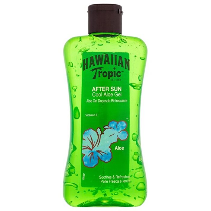 Hawaiian Tropic After Sun Cool Aloe Vera Gel - Cooling Gel After Sunbathing With Aloe Vera 200ml