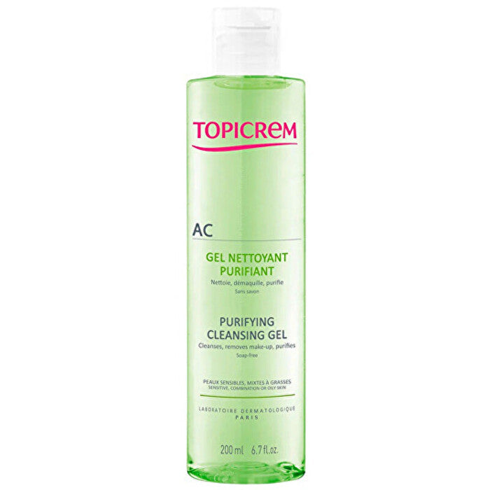 Topicrem Ac Purifying Cleansing Gel (oily And Sensitive Skin) - Cleansing Gel 400ml
