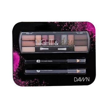 2K Night & Day Dawn Eyes Palette - Gift Set For Eye Make-up