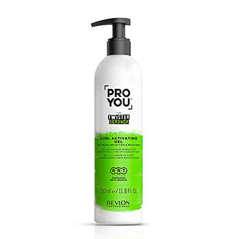 Revlon Professional Pro You The Twister Scrunch Curl Activating Gel (curly And Wavy Hair) - Wave Support Gel 350ml