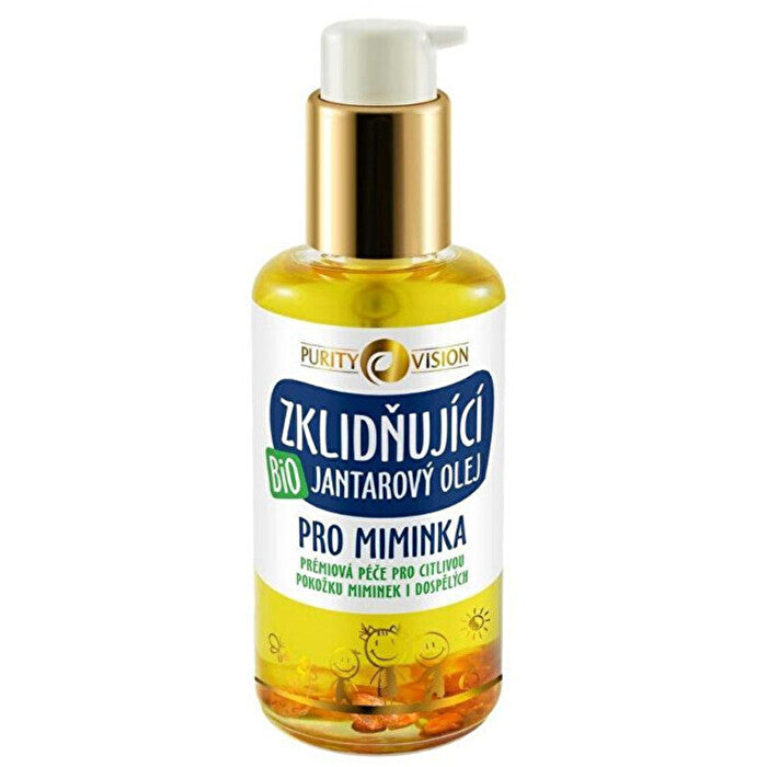 Purity Vision Bio Soothing Amber Oil For Babies 95ml