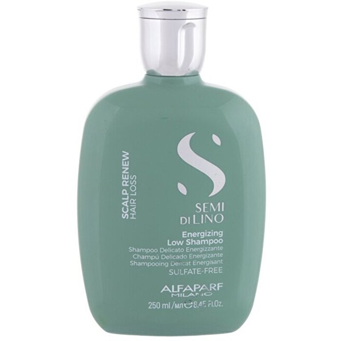Alfaparf Milano Semi Di Lino Scalp Renew Energizing Low Shampoo - Strengthening Shampoo Against Hair Loss 1000ml
