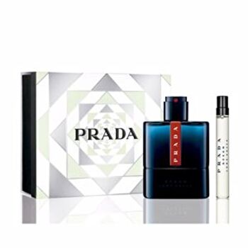 Prada Luna Rossa Ocean Gift Set Eau De Toilette 100ml And Miniature Eau De Toilette 10ml 100ml