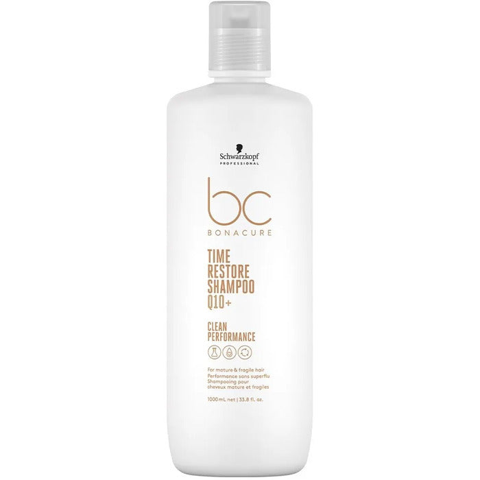 Schwarzkopf Professional Bc Bonacure Q10+ Time Restore Shampoo 1000ml