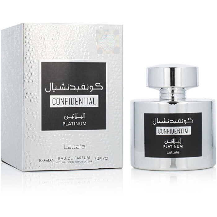 Lattafa Perfumes Confidential Platinum Eau De Parfum 100ml