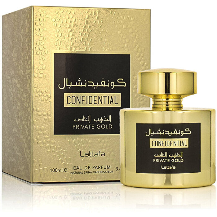 Lattafa Perfumes Confidential Private Gold Eau De Parfum 100ml