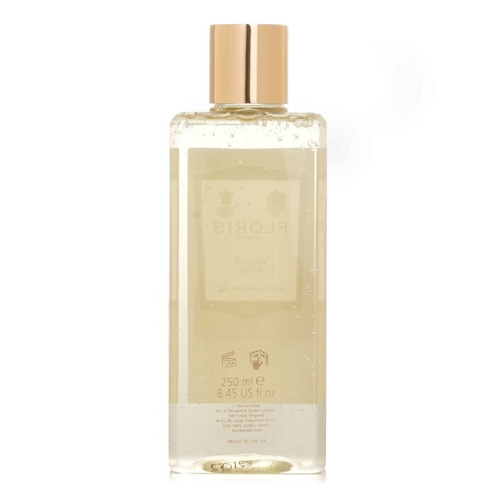 Floris White Rose Moisturising Bath & Shower Gel(Random Packaging) 250ml/8.5oz