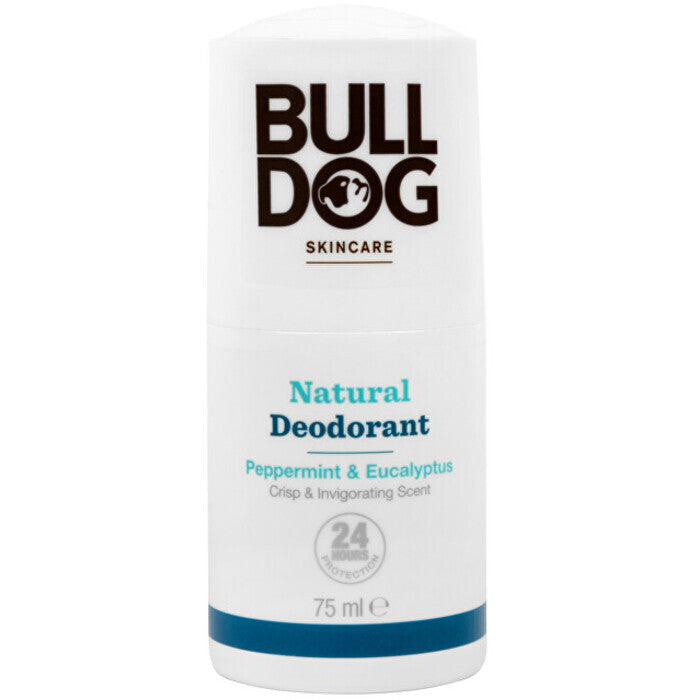 Bulldog Natural Deodorant Peppermint & Eucalyptus Crisp & Invigorating Scent 75ml