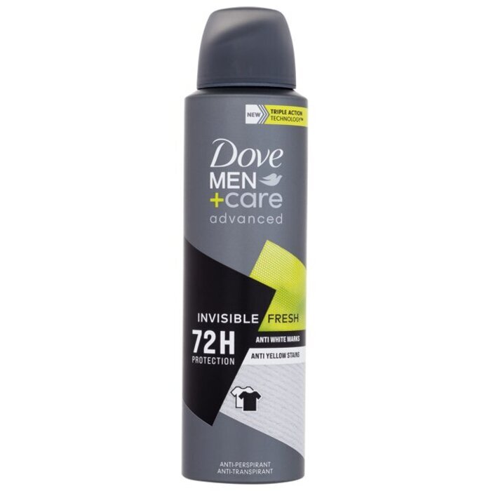 Dove Men & Care Advanced Invisible Fresh 72h Antiperspirant 150ml