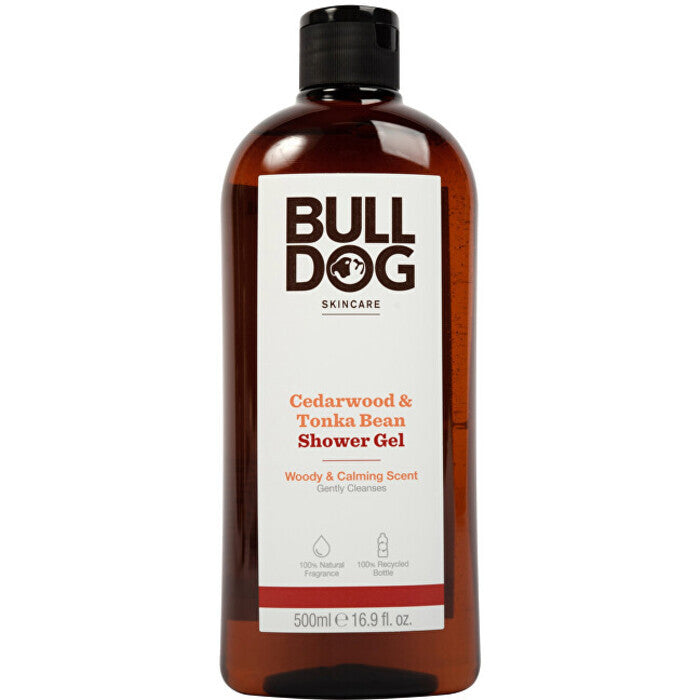 Bulldog Cedar Wood & Tonka Bean Shower Gel 500ml