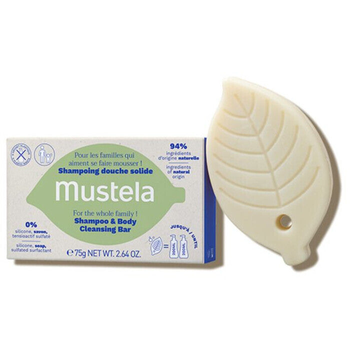 Mustela Shampoo & Body Cleansing Bar 75ml