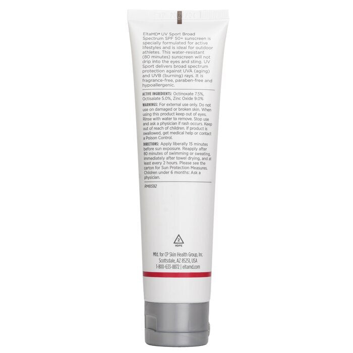 EltaMD UV Sport Water-Resistant Full-Body Sunscreen SPF 50(Random Packaging) 85g/3oz