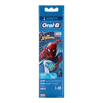 Oral B Kids Brush Heads Spider-man 4.0ks