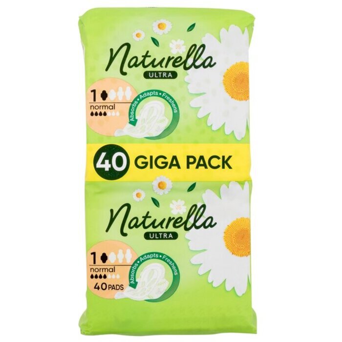 Naturella Ultra Normal - Winged Sanitary Pads With Delicate Scent 40.0ks