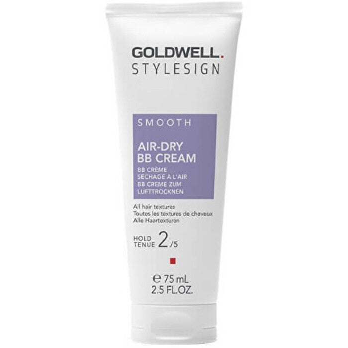 Goldwell Stylesign Smooth Air-dry Bb Cream - Stylingový Krem A Vyživující Peče Pro Hladke Vlasy 125ml
