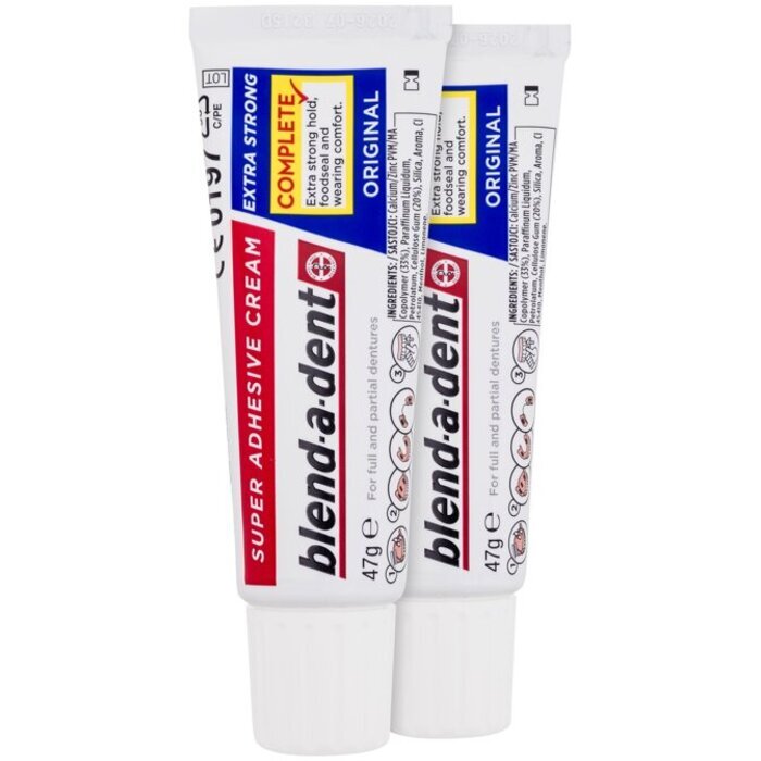 Blend-a-dent Extra Strong Original Super Adhesive Cream 2.0g