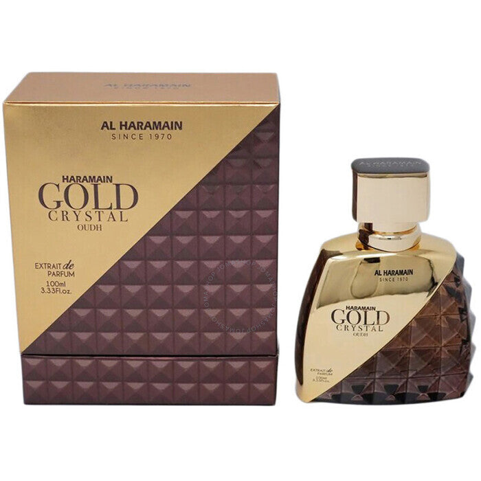 Al Haramain Gold Crystal Oudh Parfum 100ml