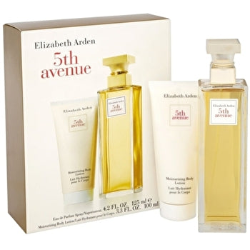 Elizabeth Arden 5th Avenue Gift Set 125ml Eau De Parfum And 5th Avenue Body Lotion 100ml 125ml