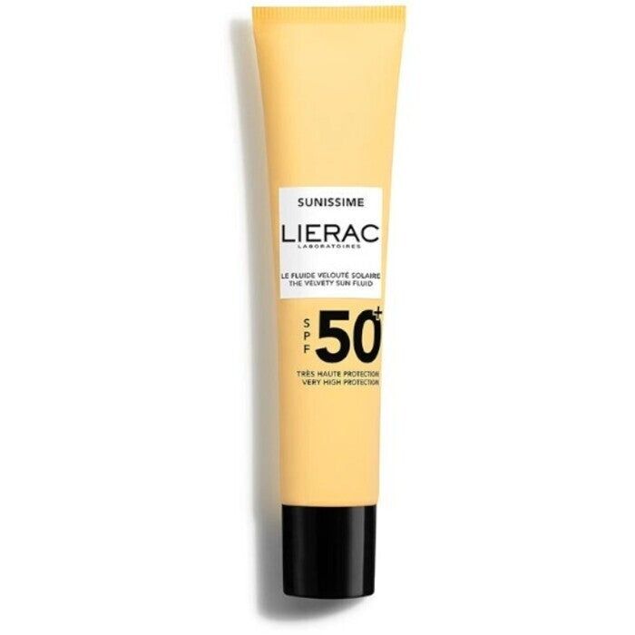 Lierac Sunissime The Velvety Sun Fluid Spf 50 - Opalovací Pleťový Fluid 40ml