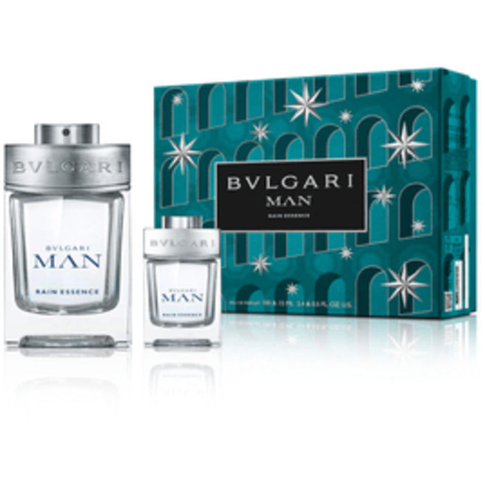 Bvlgari Man Rain Essence Gift Set Eau De Parfum 100ml And Miniature Eau De Parfum 15ml 100ml