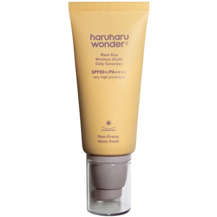Haruharu Wonder Black Rice Moisture Airyfit Daily Sunscreen Spf 50+ 50ml