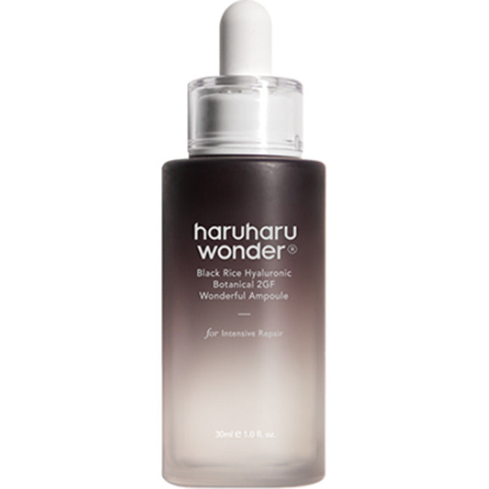 Haruharu Wonder Black Rice Hyaluronic Botanical 2gf Wonderful Ampoule - Anti-ageing 30ml