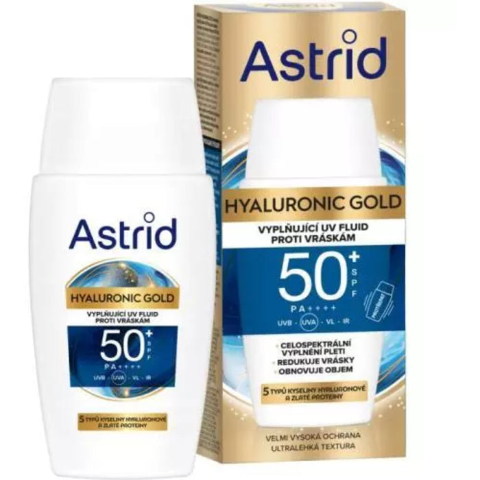 Astrid Hyaluronic Gold Fluid Spf 50 50ml