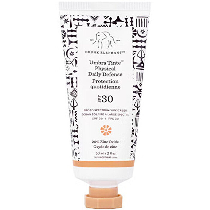 Drunk Elephant Umbra Tinte Physical Daily Defense Spf 30 - Tinted Sunscreen Face Cream 60ml