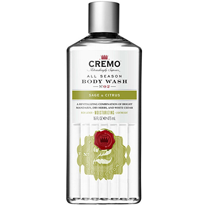 Cremo Sage & Citrus Body Wash 473ml