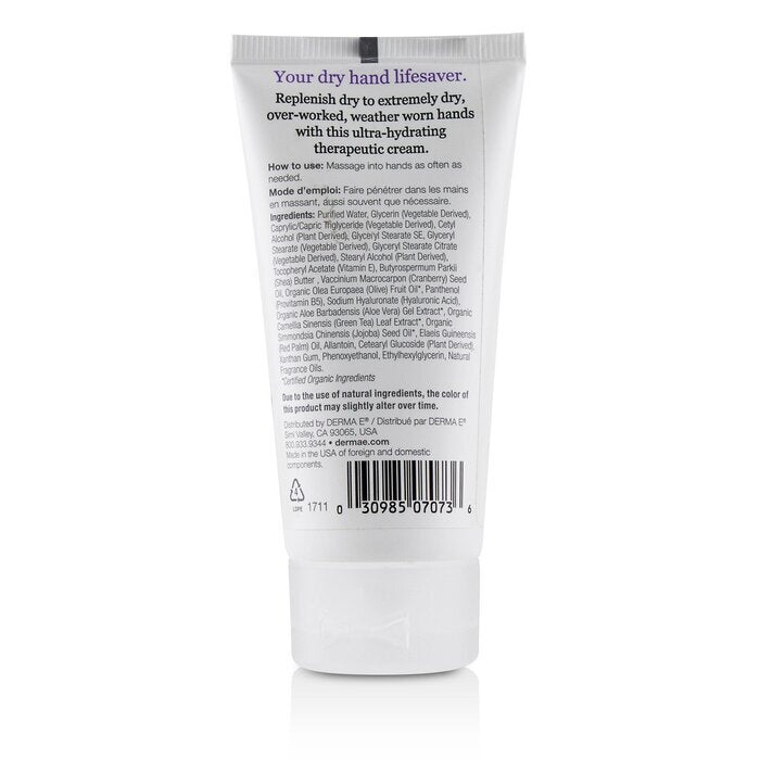 Derma E Vitamin E Lavender & Neroli Therapeutic Moisture Shea Hand Cream 56g/2oz