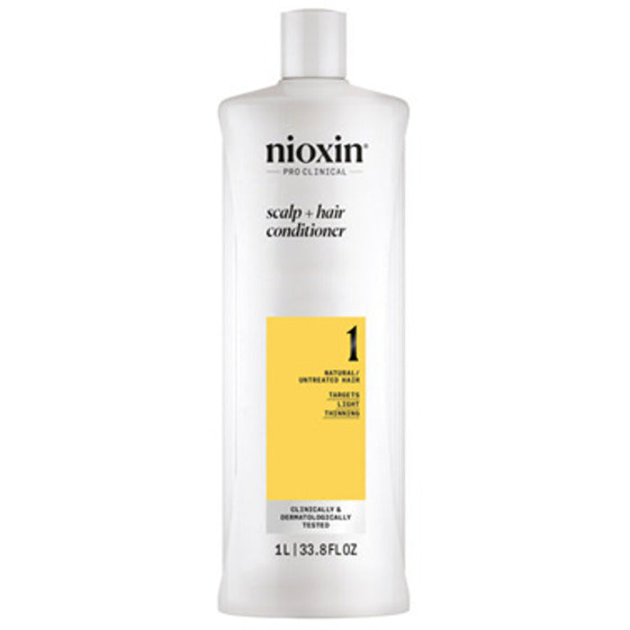 Nioxin System 1 Scalp & Hair Conditioner - Natural Hair Prone To Falling 1000ml