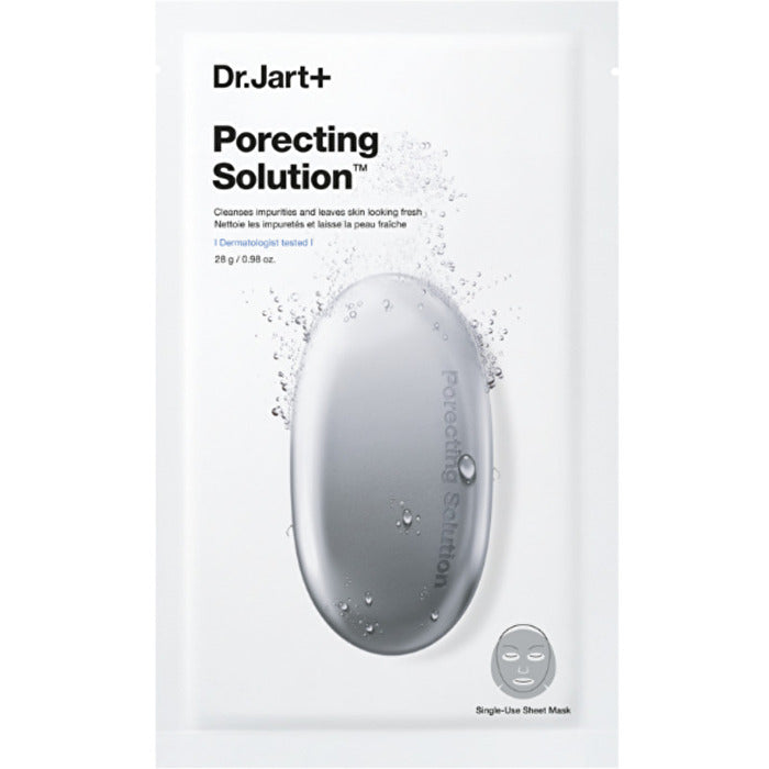 Dr. Jart+ Dermask Porecting Solution™ Pore Cleansing Mask - Čisticí Maska S Aktivním Uhlím 28.0g