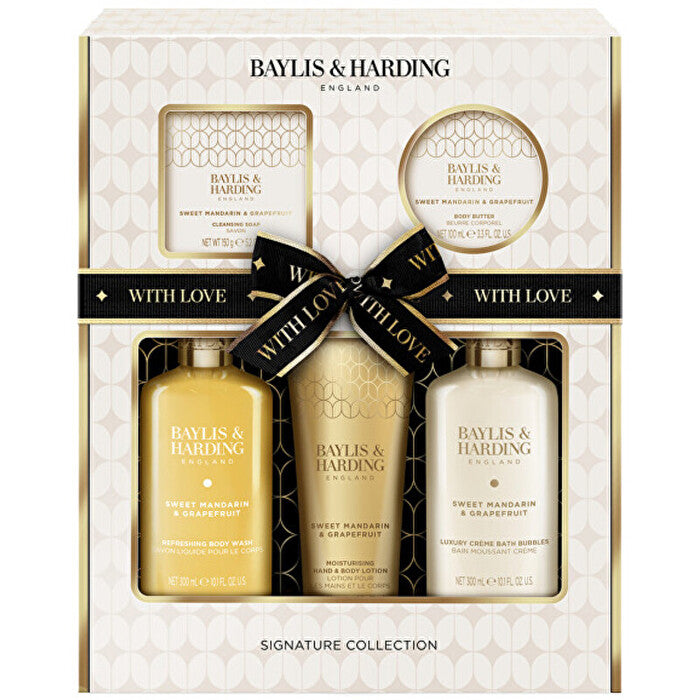Baylis & Harding Mandarin & Grapefruit Body Care Set ( 5 Pcs )