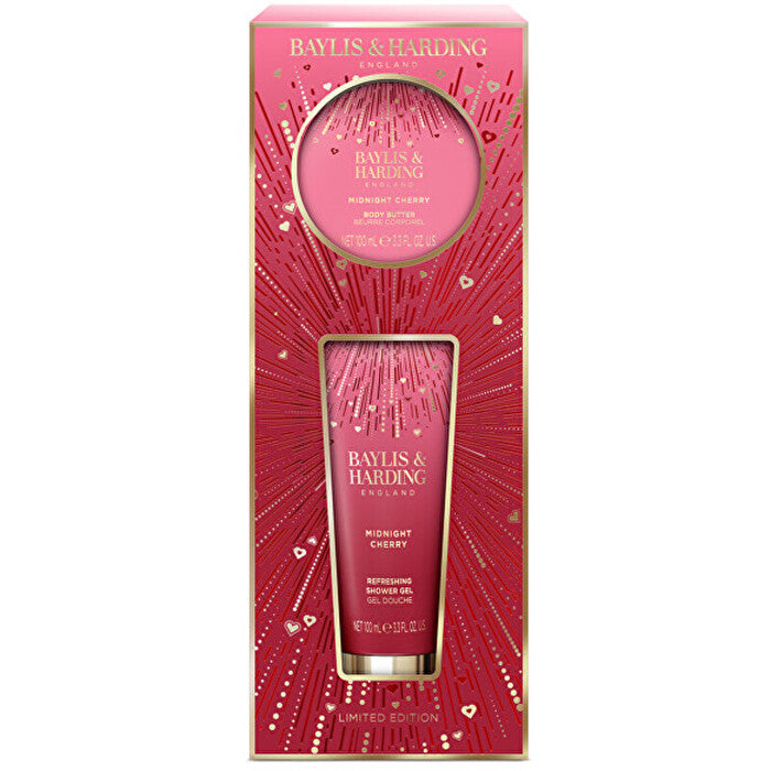 Baylis & Harding Midnight Cherry Body Care Set - Gift Set