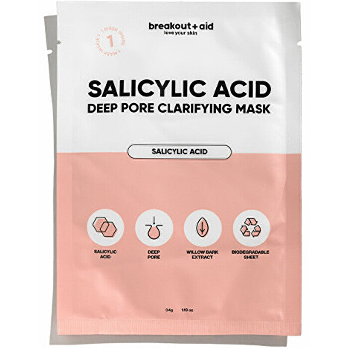 Breakout+aid Clarifying Mask - Čisticí Maska Na Zanesene Póry 34.0g