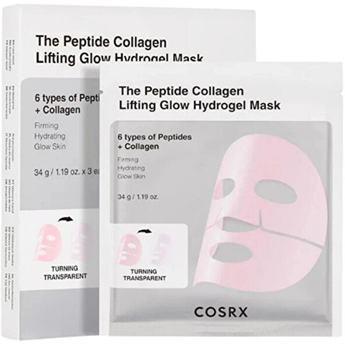 Cosrx Lifting Glow Hydrogel Mask Trio - Face Mask Set 34.0g