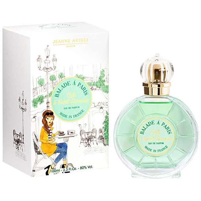 Jeanne Arthes Balade A Paris Cafe A Saint Germain Eau De Parfum 100ml
