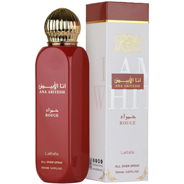 Lattafa Perfumes Ana Abiyedh Rouge Body Spray 150ml