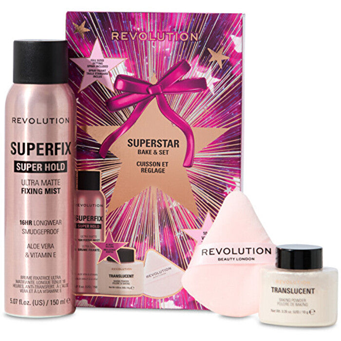 Makeup Revolution Superstar Bake & Set - Gift Set